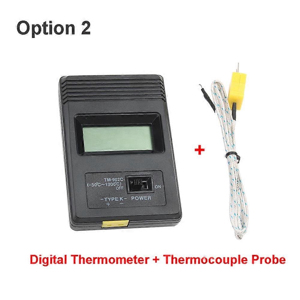 TM-902C Household Temperature Controller with 1m Probe Sensor digital Thermocouple Probe detector 0-1300