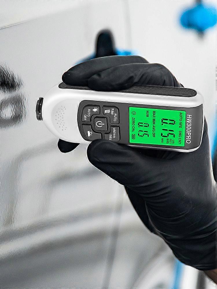 Resource Coating Thickness Gauge with Backlight Digital LCD Display, 0 to 2000um Messaging Machine