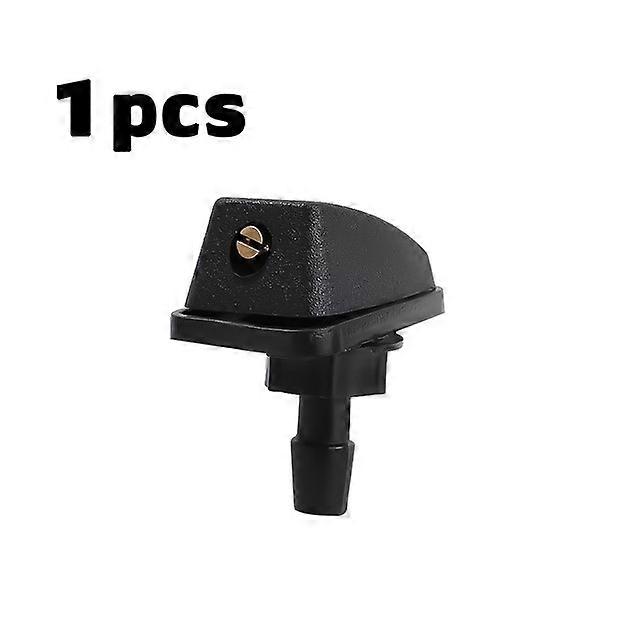 2 Pcs Car Front Windshield Windscreen Wiper Nozzle Washer Jet Nozzles Universal Water Fan Spout Cover Washer Outlet Adjustment