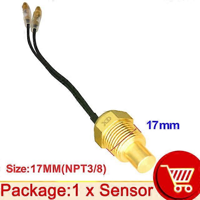 12V/24V Water Temperature Sensor Temp Sender 50K Head Plug 10MM 12MM 14MM 16MM For Car Truck Gauge Electric Meter NPT 3/8 1/8