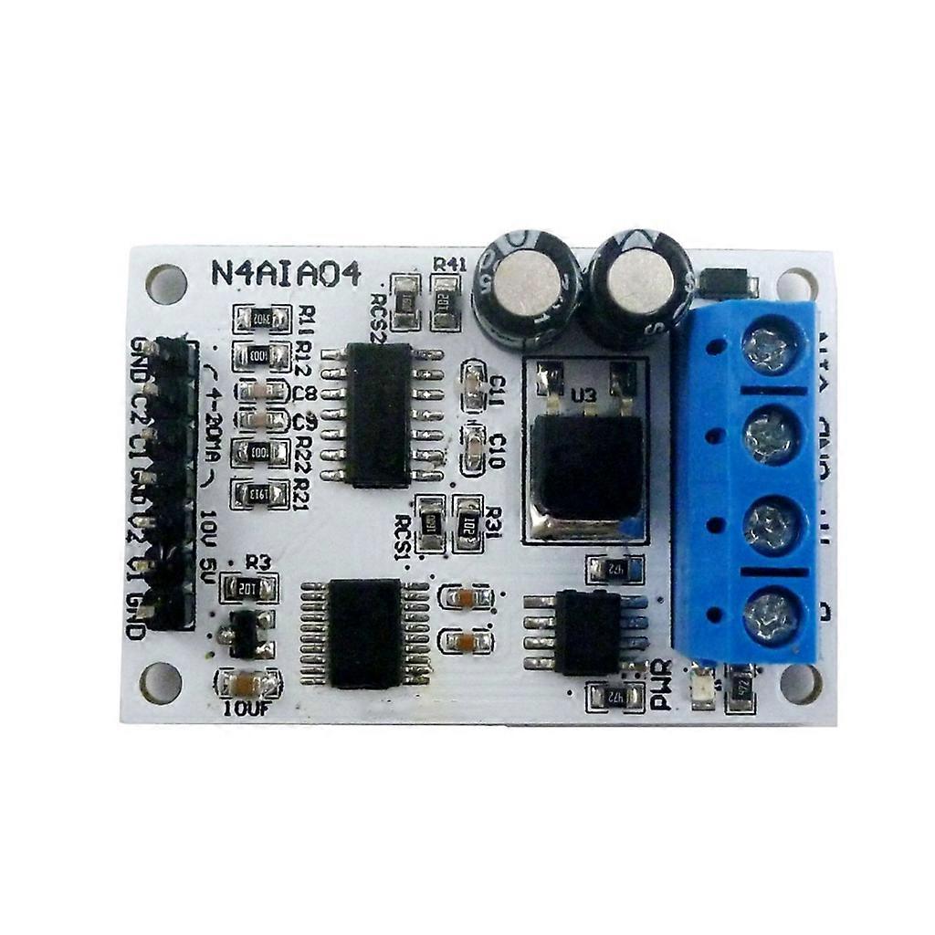 Modbus RTU 4-kanals spændingsstrømoptagelsesmodul 4-20MA RS485 MODBUS