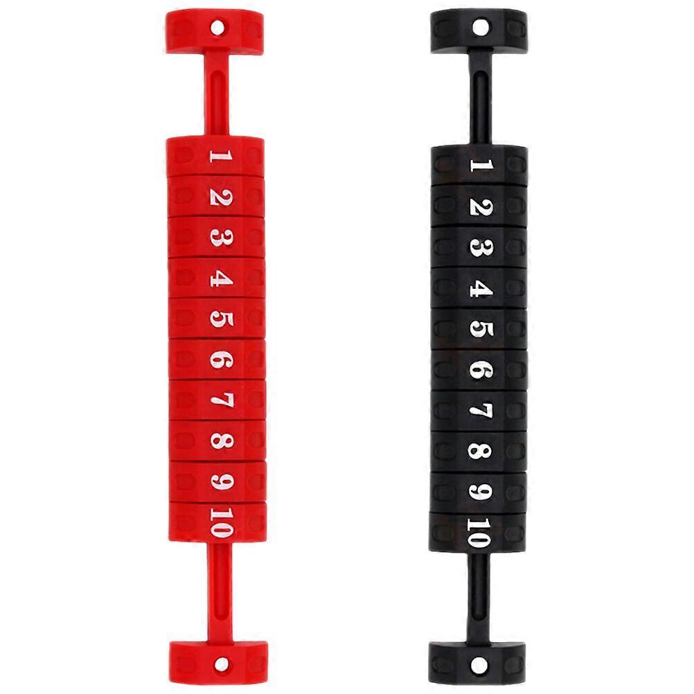 2pcs Foosball Score Counters Multi-functional Scorekeeper Bars Table Football Scoring Markers