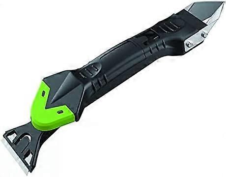 5 in 1 tool for removing silicone from sealing tool(stainless steel head),sealant,gasket scraper incl.5 attachments