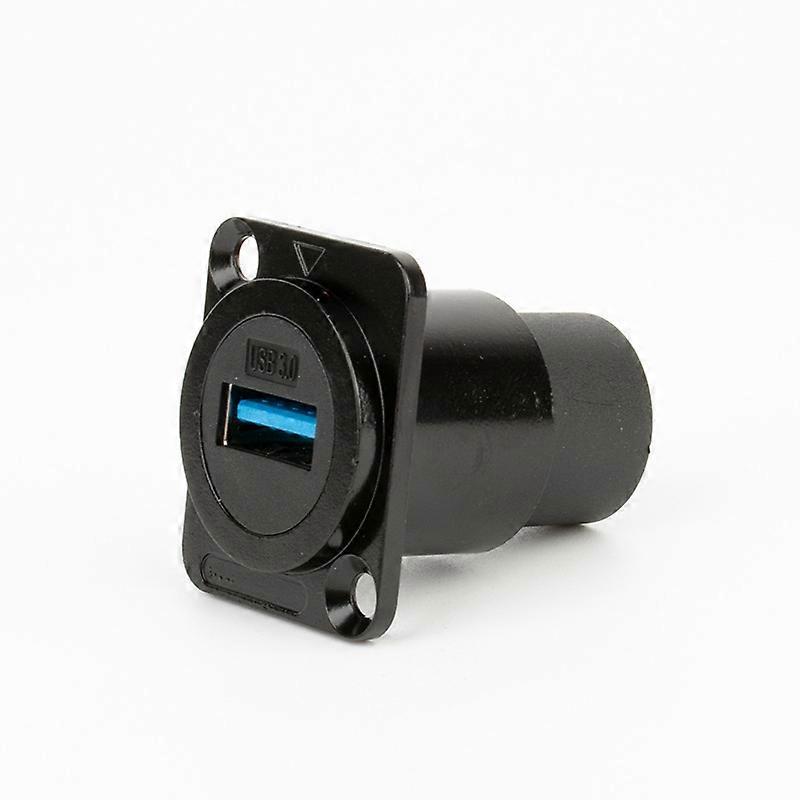 USB Bulkhead Connector USB 3.0 Panel Mount Coupler USB Flush Mount Adapter