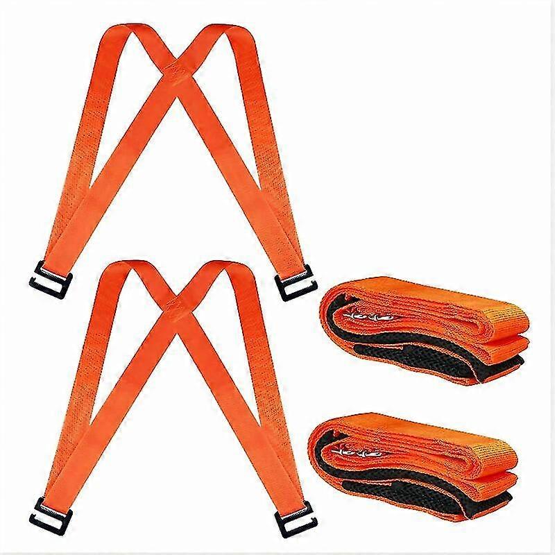 Moving Strap, Lifting Straps, 2 Person Lifting And Moving System With Cushion, Easily Move, Transport And Secure Furniture, Heavy Object Up To 400kg