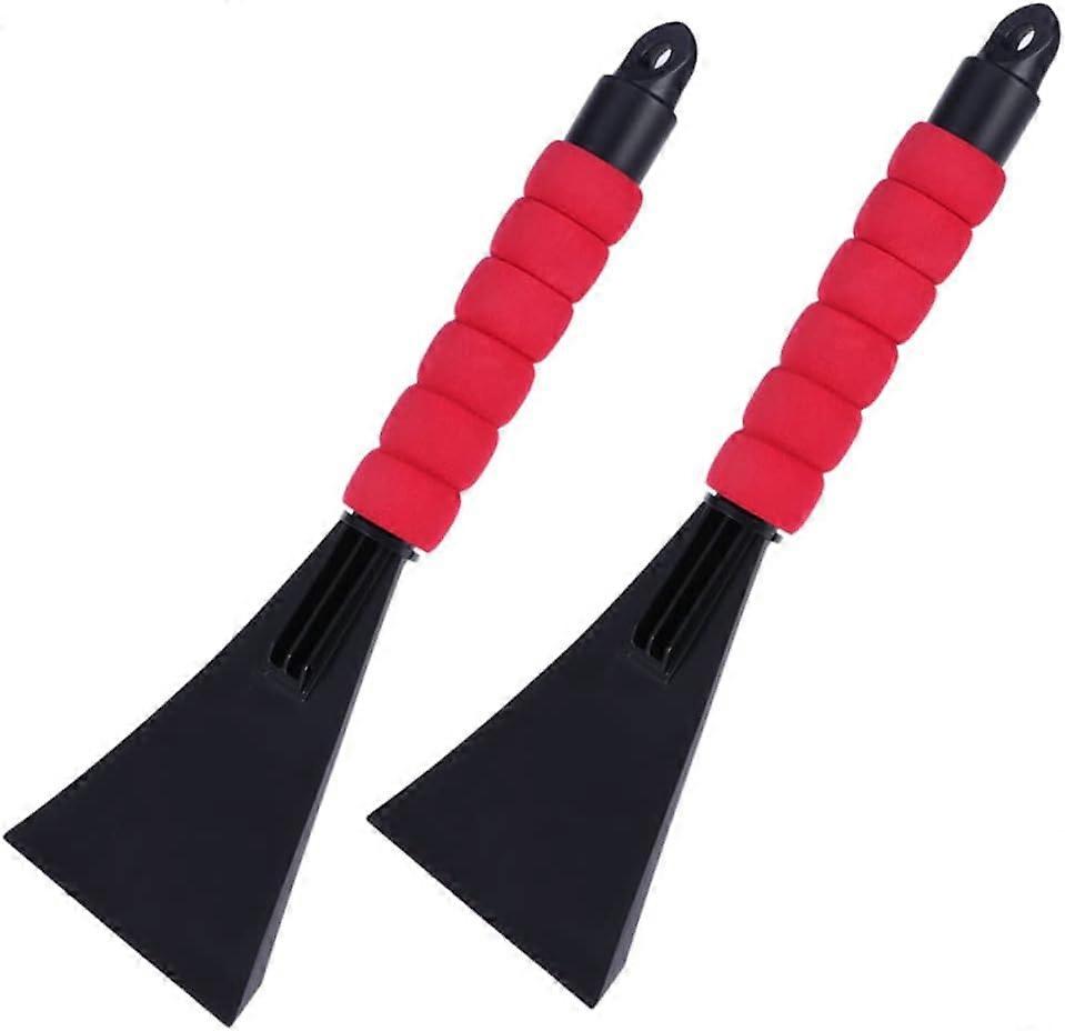 2 كاشطات ثلجية ، كاشطات ثلجية وجليدية ، كاشطات ثلج وجليد ، كاشطات ثلجية وجليدية حمراء