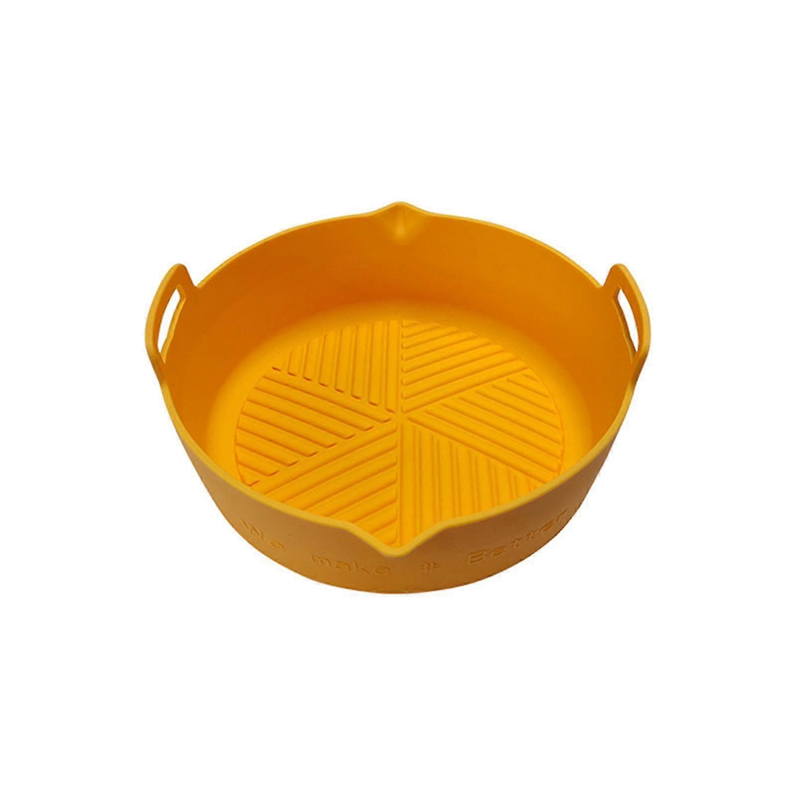Air Fryer Silicone Mat With Handle Reusable Air Fryer Oven Accessory