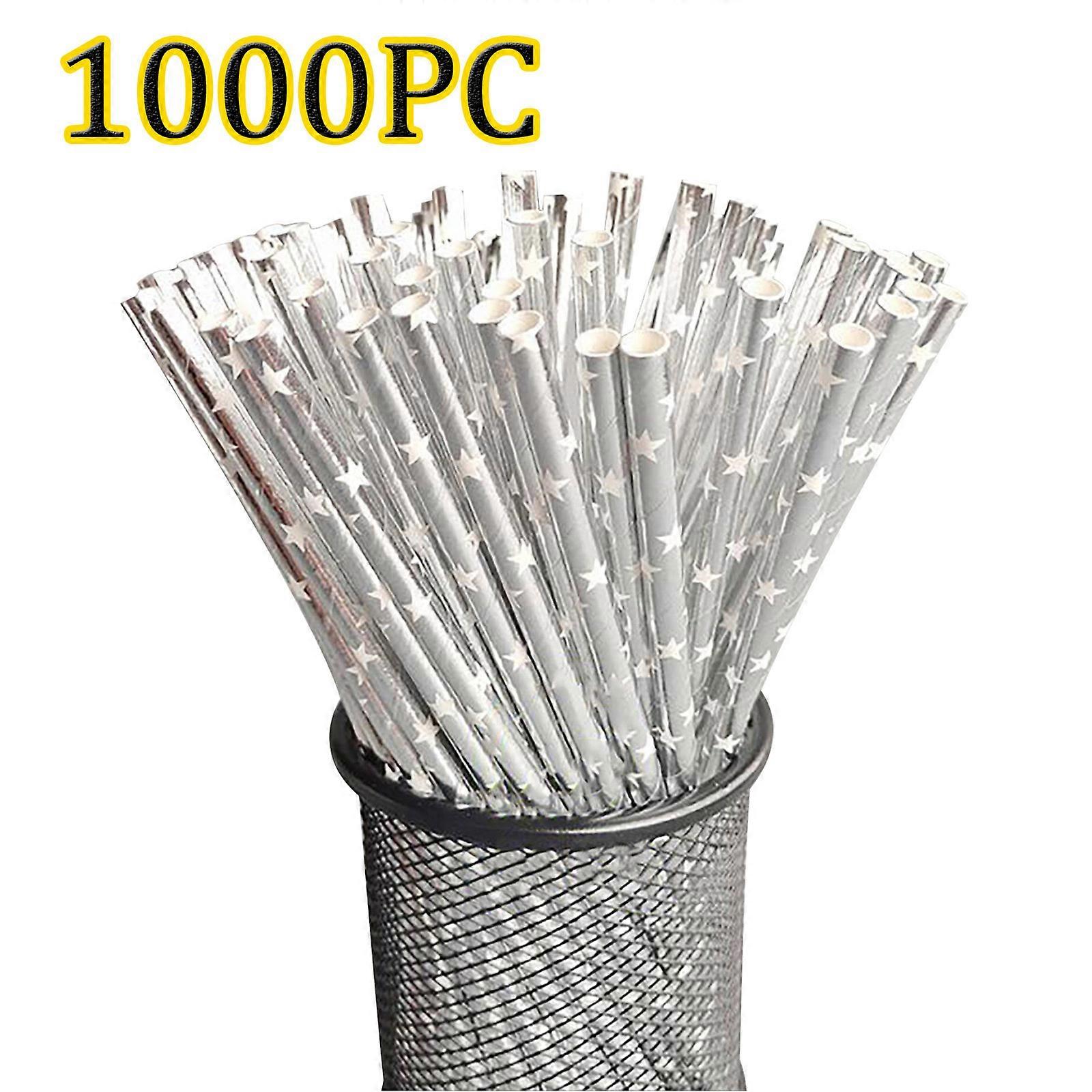 Disposable Independent Packaging Coffee Plastic Double Hole Straw (1000pc)