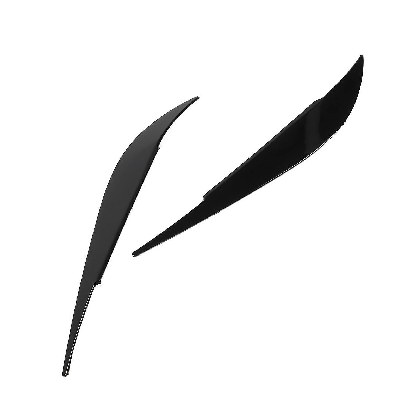 1Pair Headlight Eyebrow Colorfast Rugged Stylish Protective Headlight Eyelids Cover for 4 Series F32 F33 F36