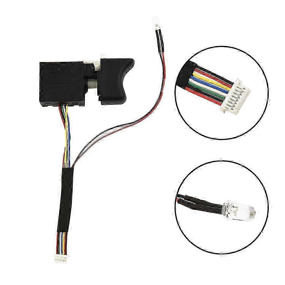 7.2V24V 16A Speed Controller Switch For 2106 Brushless Electric Wrench Power Tools Adjustable Speed Switch With Light CFP