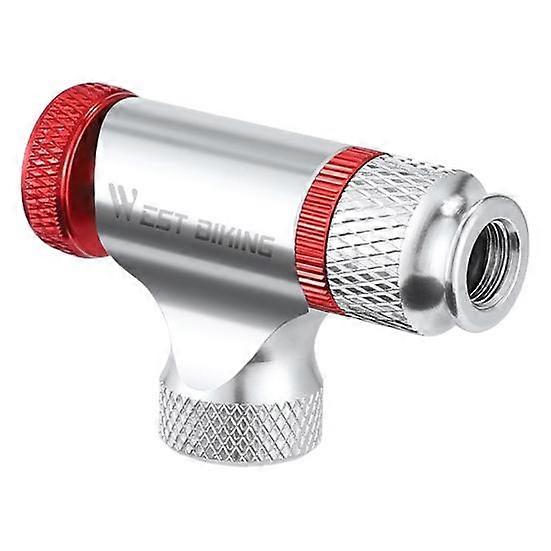 Bike CO2 Inflator Adapter for Presta for Schrader Valve Portable MTB Road Mountain Bicycle Tire Pump Inflatable Bottle Connector Nozzle Bike