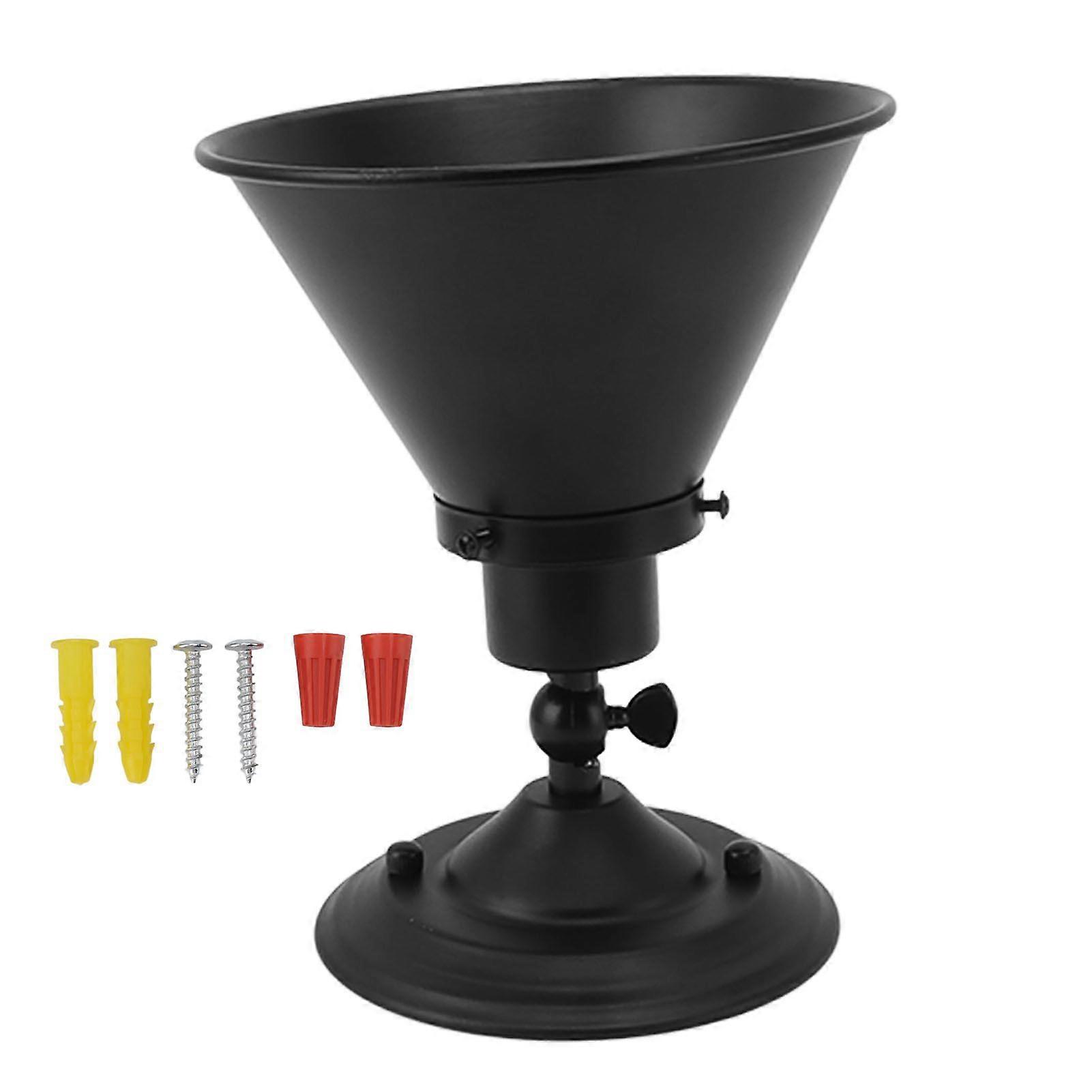 Adjustable Wall Lamp Holder Adjustable Black 85265V 60W Wall Light Fixture Holder for E27 E26 Light Bulbs