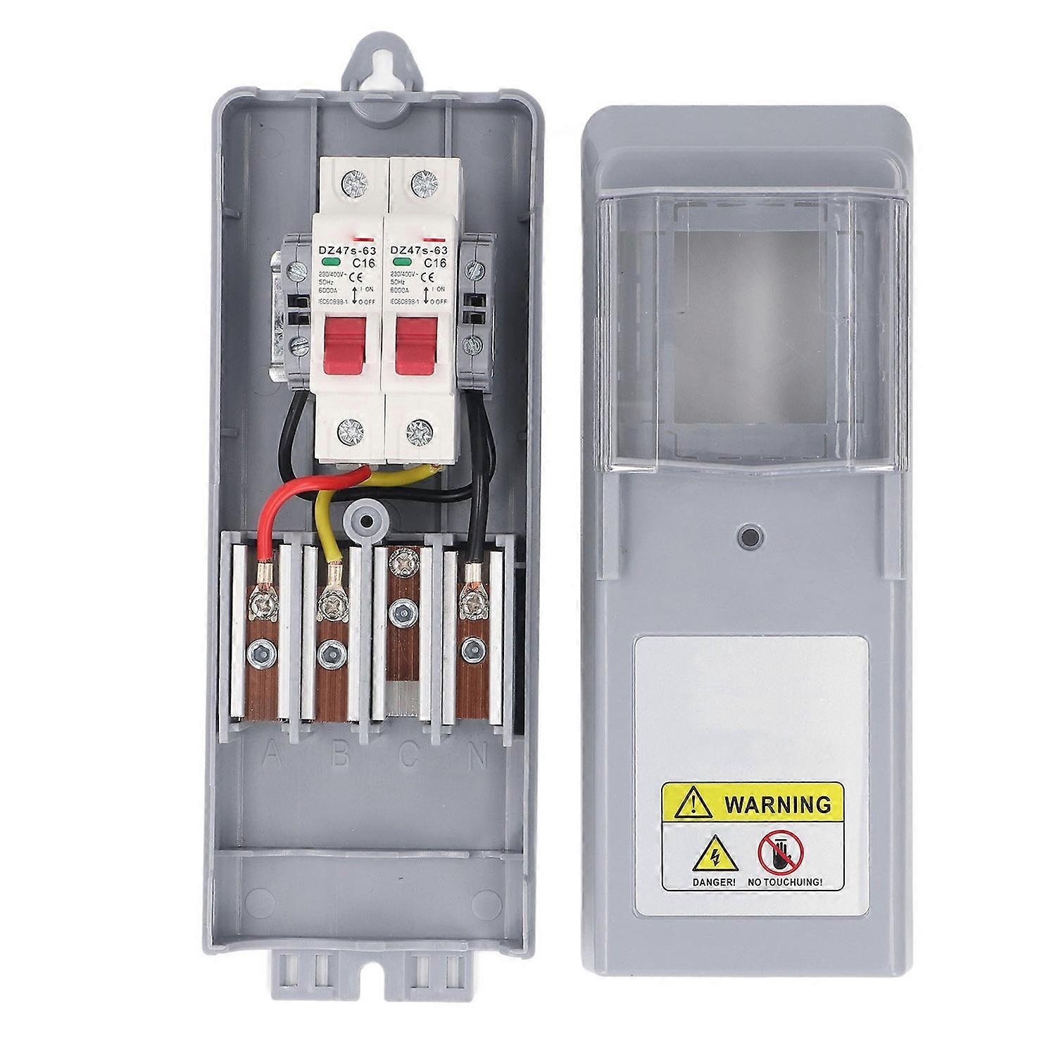 Street Light Distribution Box Controller 230V 400V 16A Outdoor Switch Waterproof Control Box 