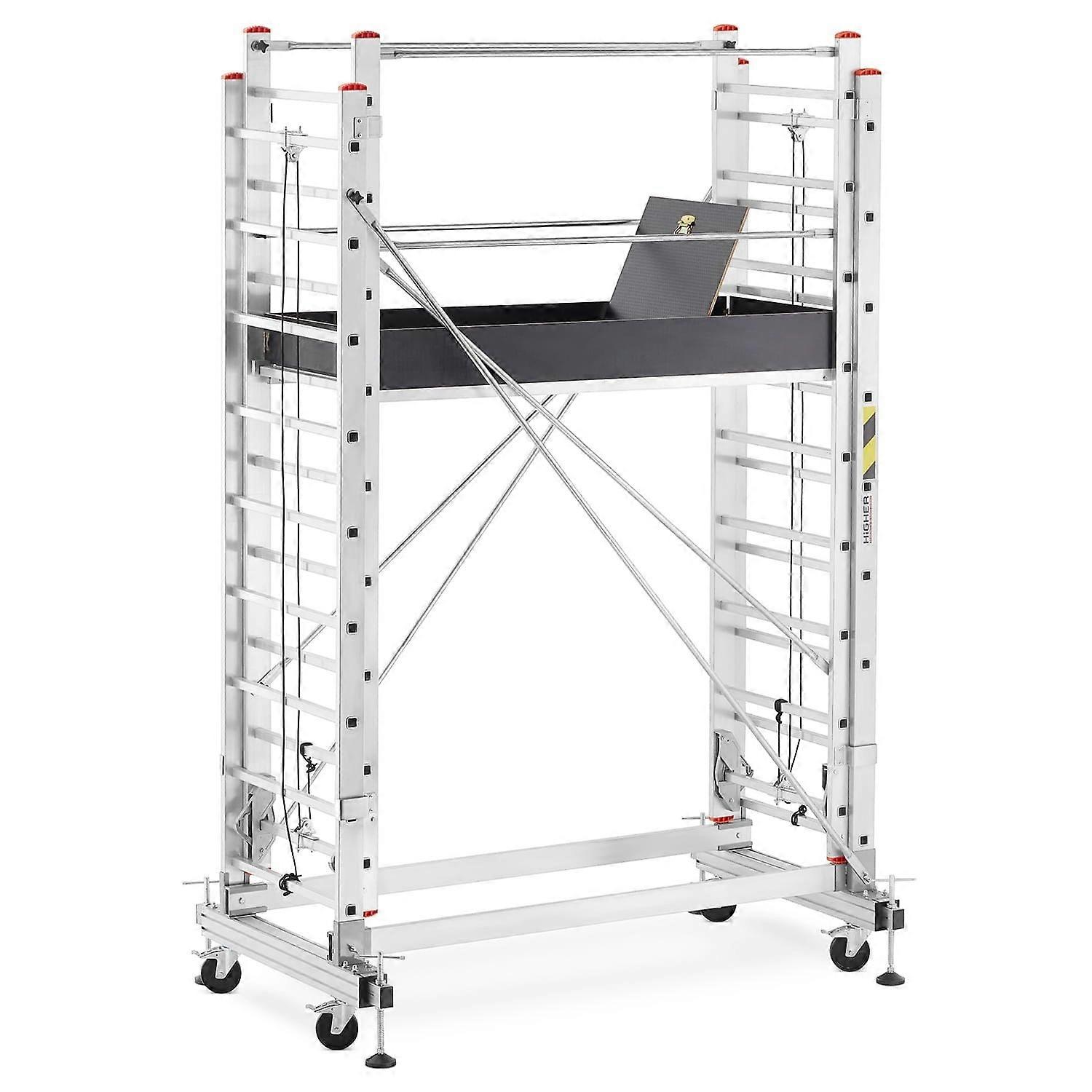 Scaffold - extendable scaffold - aluminum - 436 cm