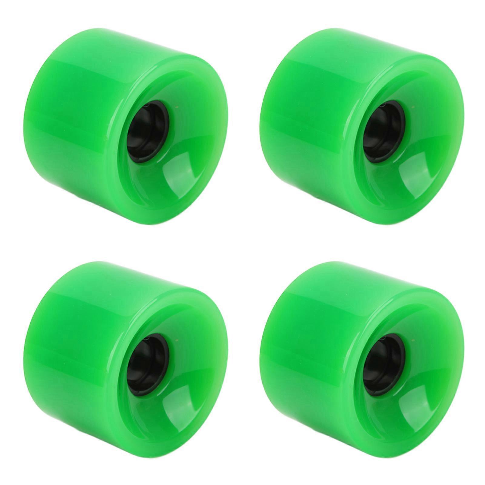 4Pcs Scooter Räder nced Sicheres Fahren Starker Griff Langlebig ohne Risse Scooter ZubehörGrün