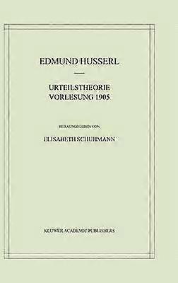 Urteilstheorie Vorlesung 1905