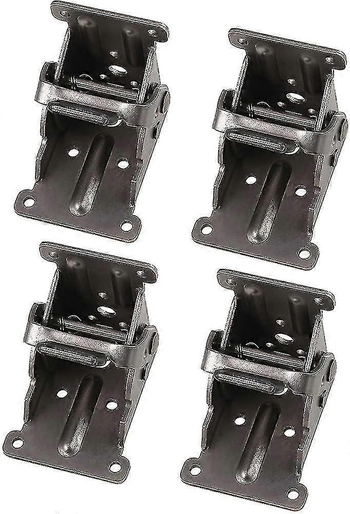 Lock Extension Table Bed Leg Feet Steel Folding Foldable Support Bracket Screw