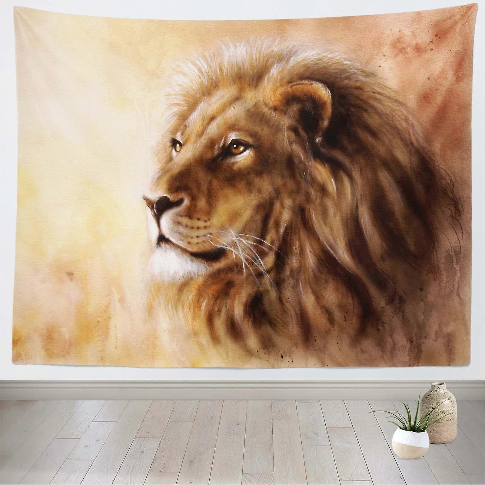 Lion Pattern Tapestry 106×70 inches Home decoration