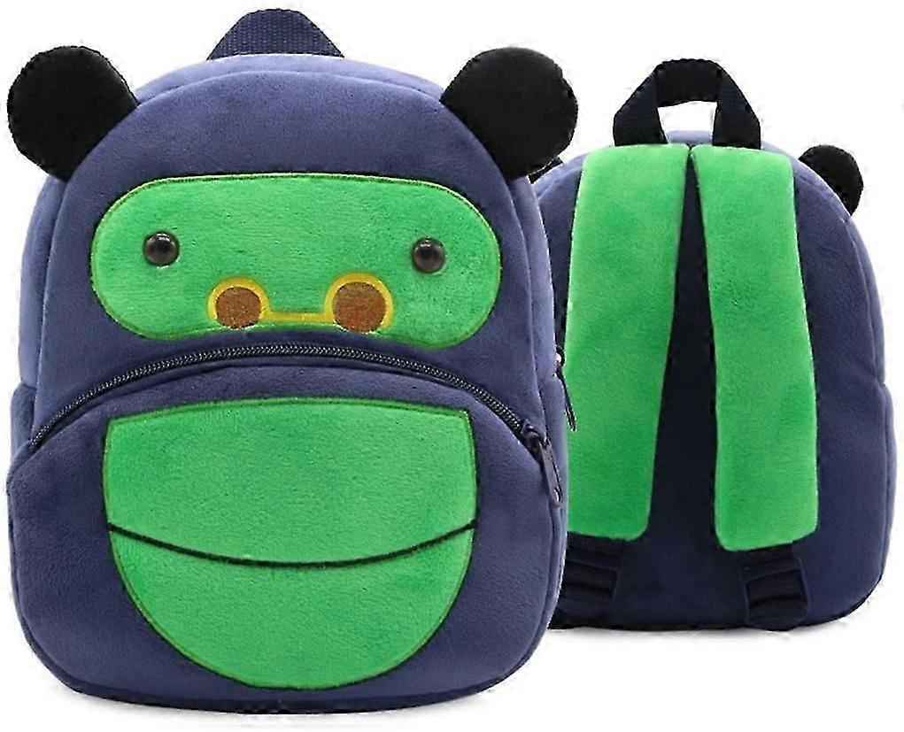 Chimpanzees Children Preschool Plush Backpack
