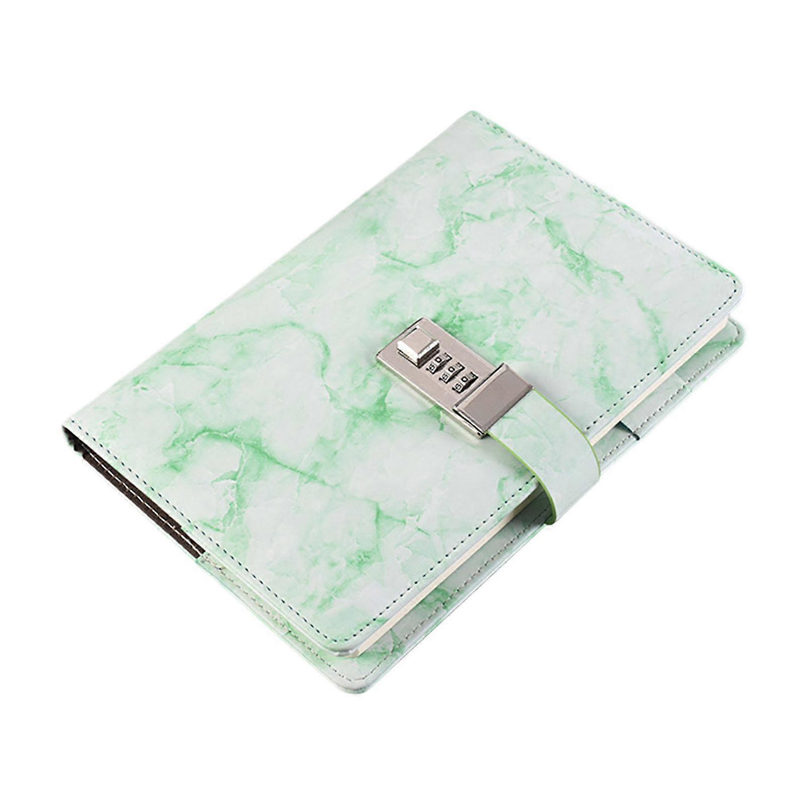 Diary with Lock Daily Journal with Combination Lock Writing Thick Password Lock