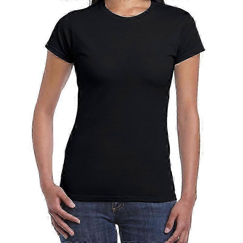 Women's Premium Basic Tee T-Shirt Soft Cotton Short Sleeve Crew Neck Solid Top