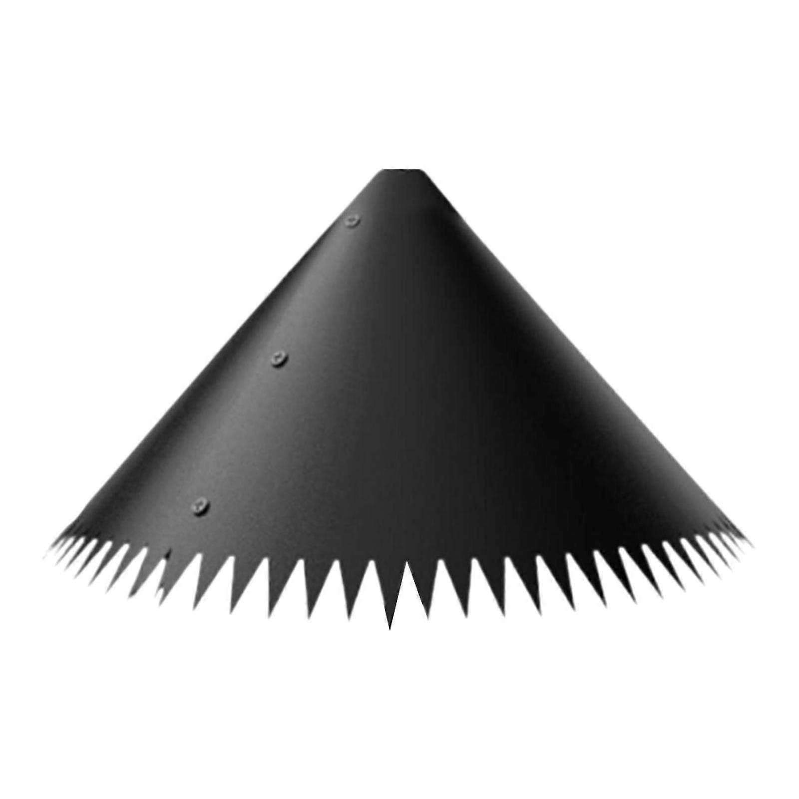 リスバッフル再利用可能なマウントストッパー鳥のフィーダーポール保護パティオ14インチ