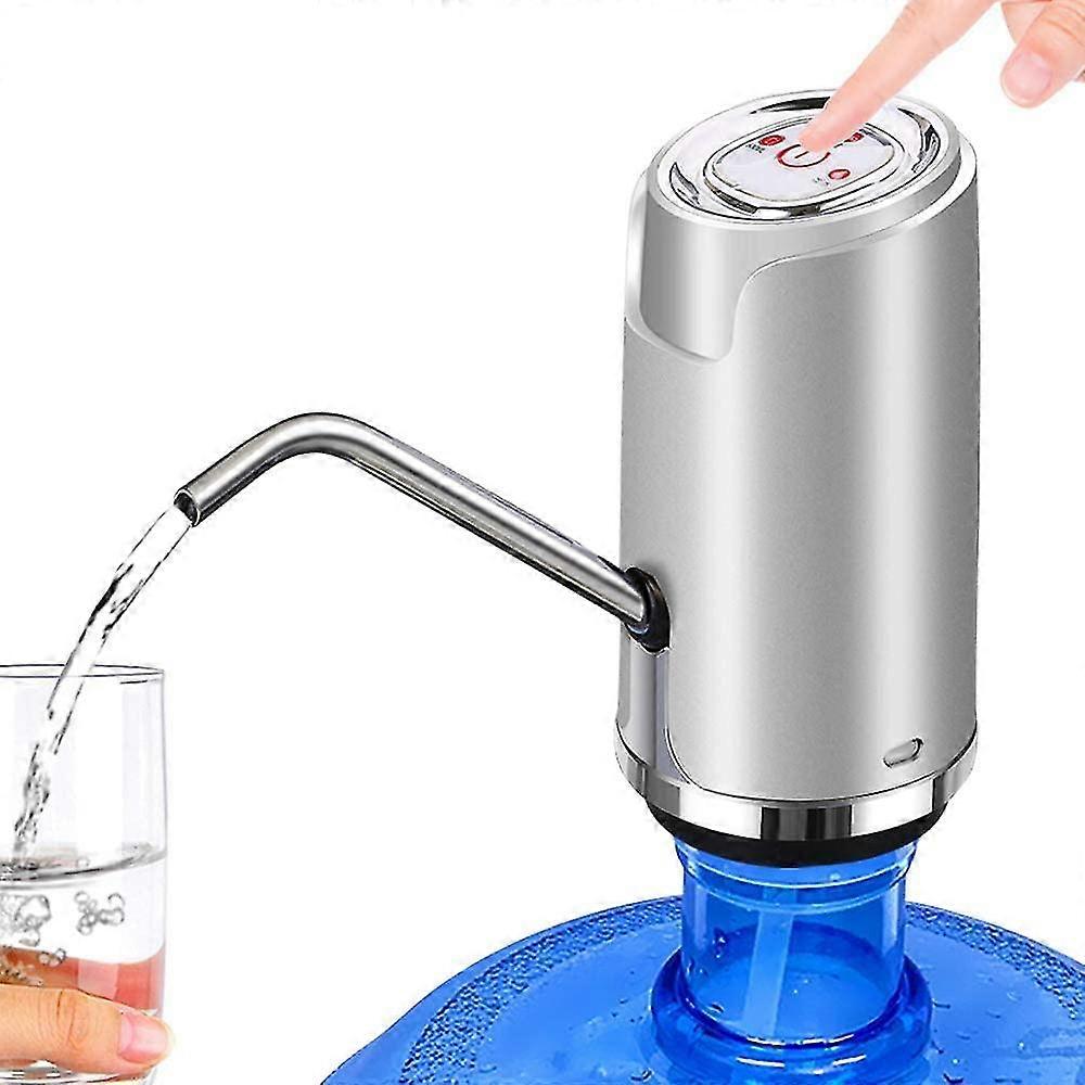 Electric water pump, Portable and Cordless, One - Touch Operation for Gallon Water Jug, Stainless Steel Nozzle, Ideal for Home and Office Use