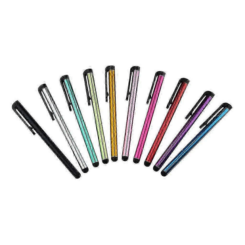 Stylus Touch Pen In Metallic Color-10-pack