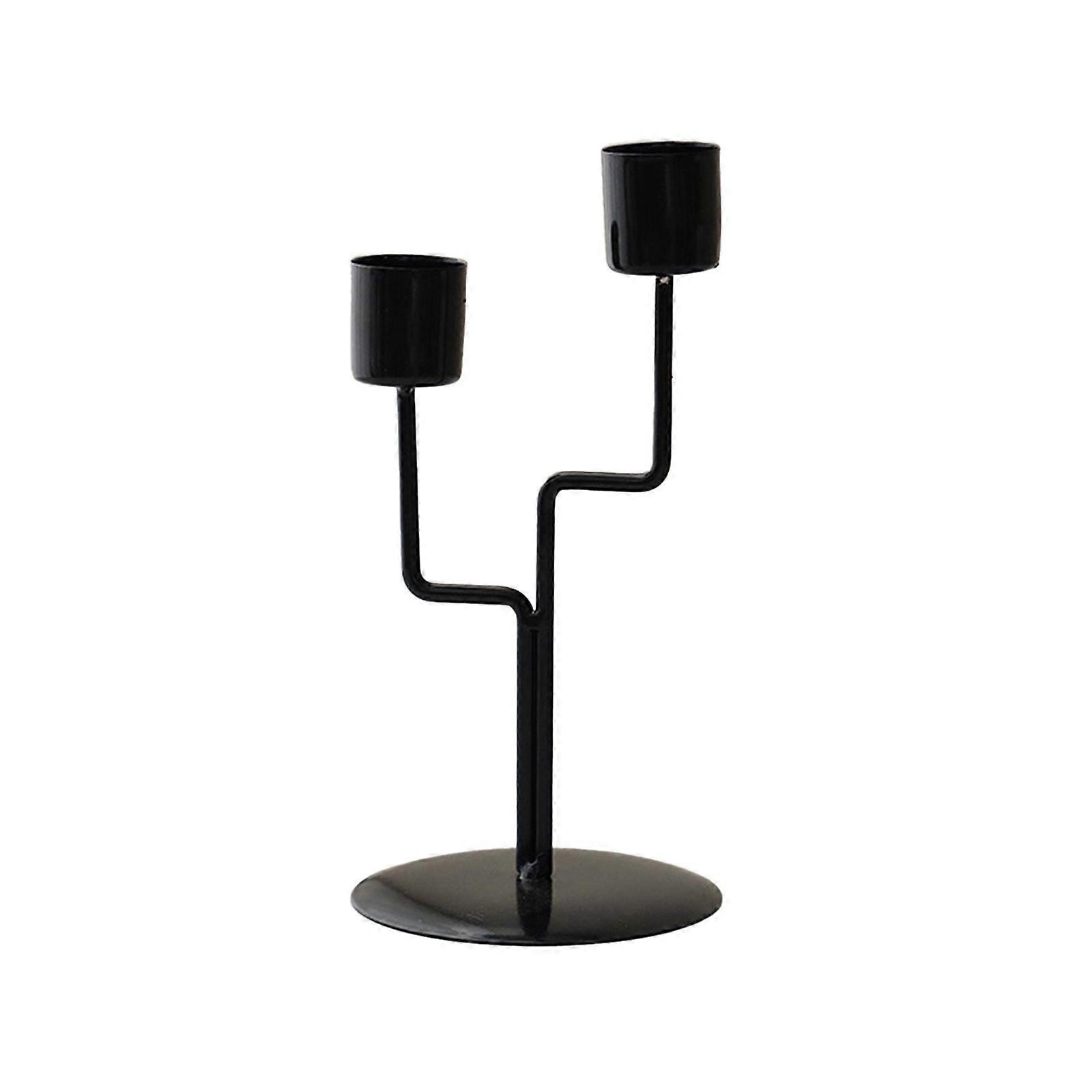 Candle Stand Modern Structure With Sturdy Base Ideal For Home Decor Dining Table Centerpieces Weddings Events And Gift Giving Reusable
