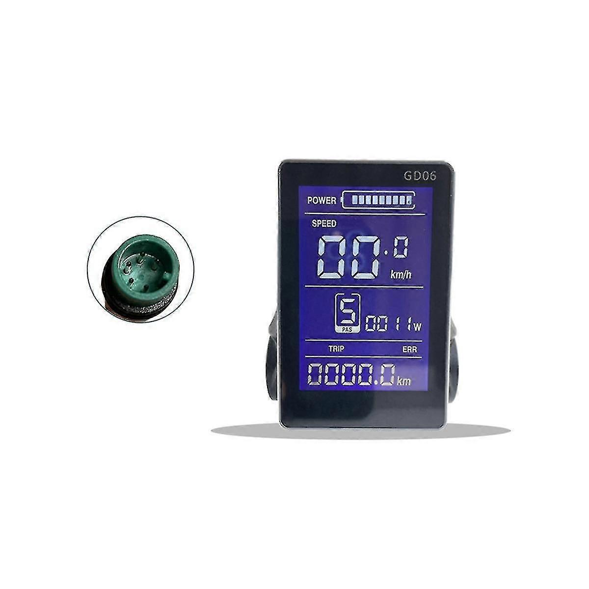Ebike Display Lcd Gd06 Vertical Screen For Jiannuo Controller Electric Scooter Hub Motor Conversion