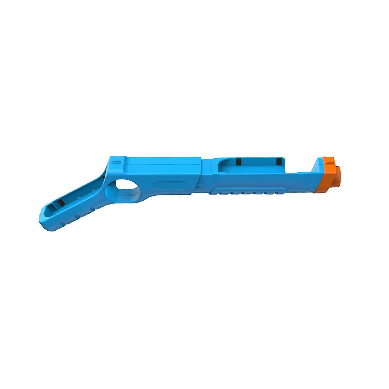 Stretch Games Peripherals Handgrip Sense Shooting Guns Handle Joystick Holder for Switch/Switch OLED Game Controller Blue