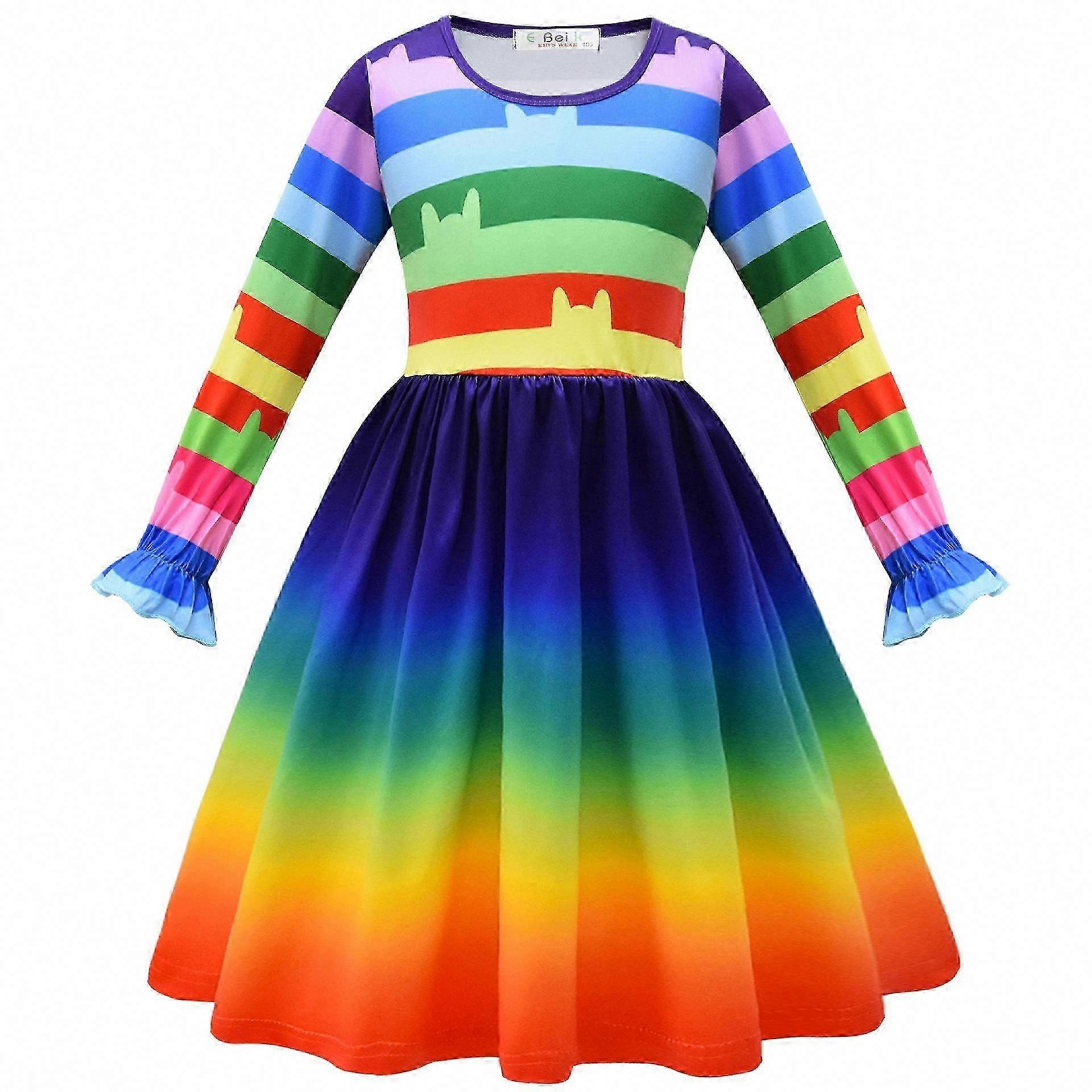 Cotton Rainbow Twirl Langermet Barn