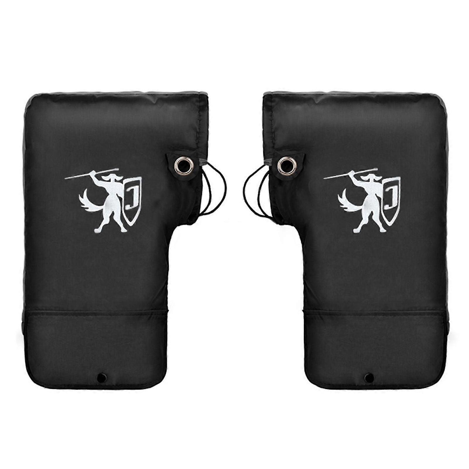 Protective Motorcycle Thick Warm Handlebar Muff Grip Handle Bar Rainproof Gloves