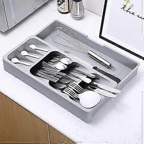 Drawer Organizer Tray Box for Drawer Kitchen and Cutlery Silverware Storage