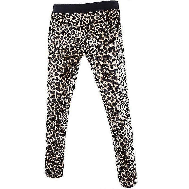 Herren Leopard 3D Print Hose Jogginghose Lange Jogger Legging Hose