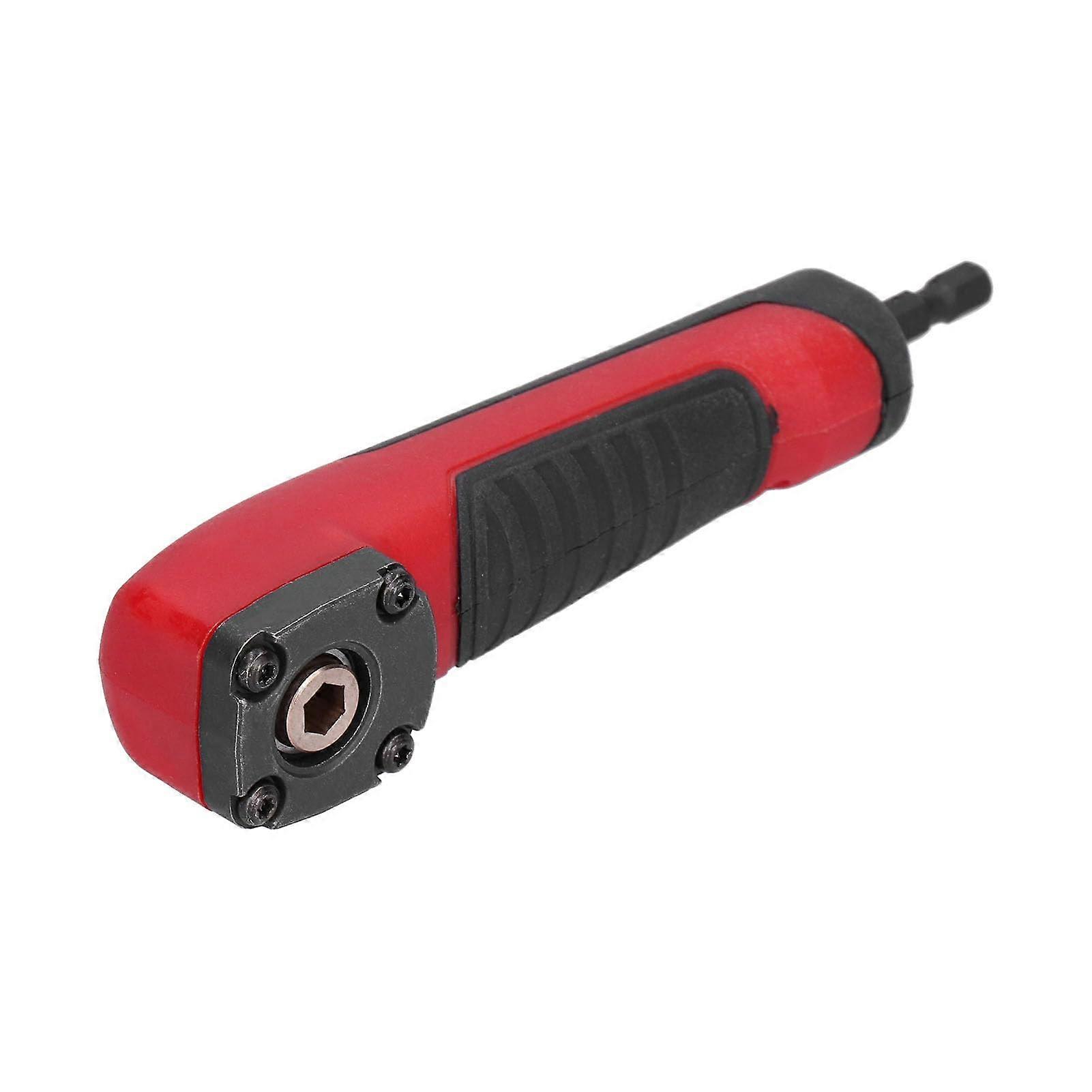 Right Angle Drill Attachment 90 Degree Angle Adapter for Screwdriver Socket Compatibility and Multi-Function Use
