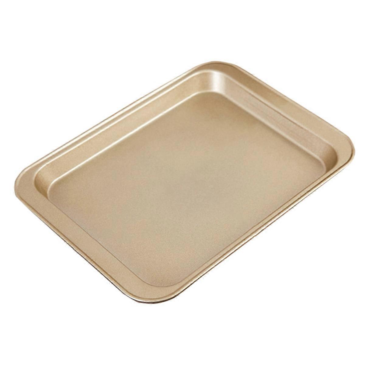 Nonstick Baking Sheet with Extended Handles Gold
