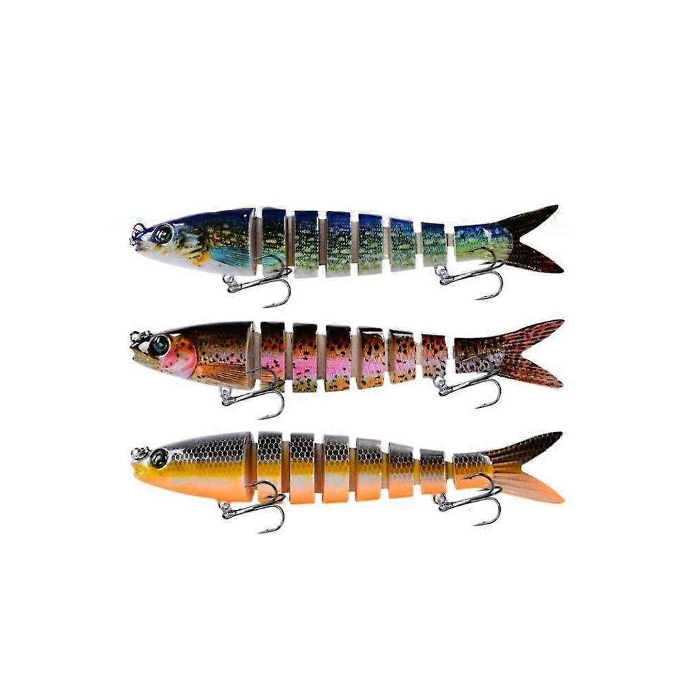 3 Stück Roboter-Angelköder, Schwimmköder zum Bassangeln, Angelköder