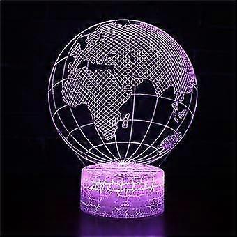 Lamp 3d| Infant | Multicolored With Remote Control | Gwolf | 325