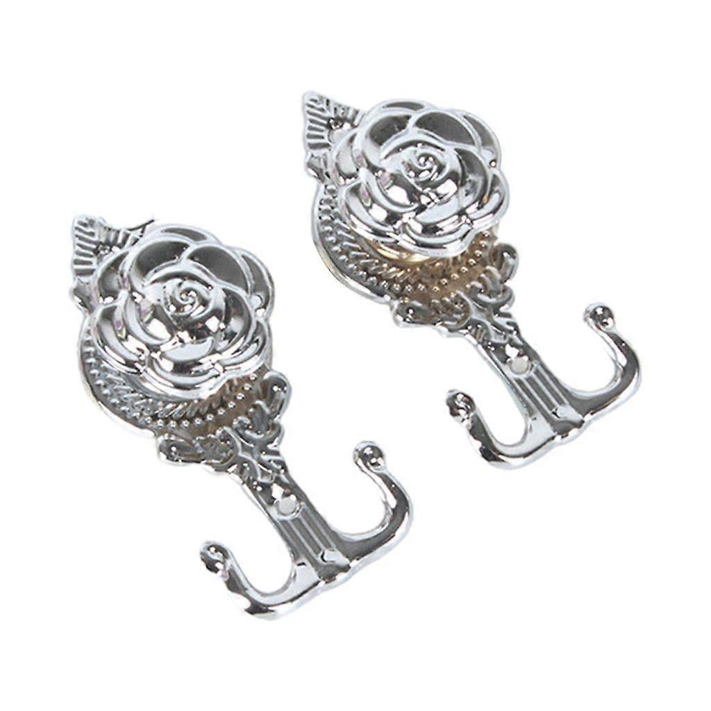 Retro Curtain Hooks 1 Pair Window Curtain Hanger Decor Accessory