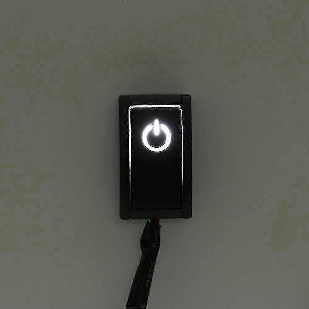 1pc 12V Push Button Switch with LED for Car RV Truck