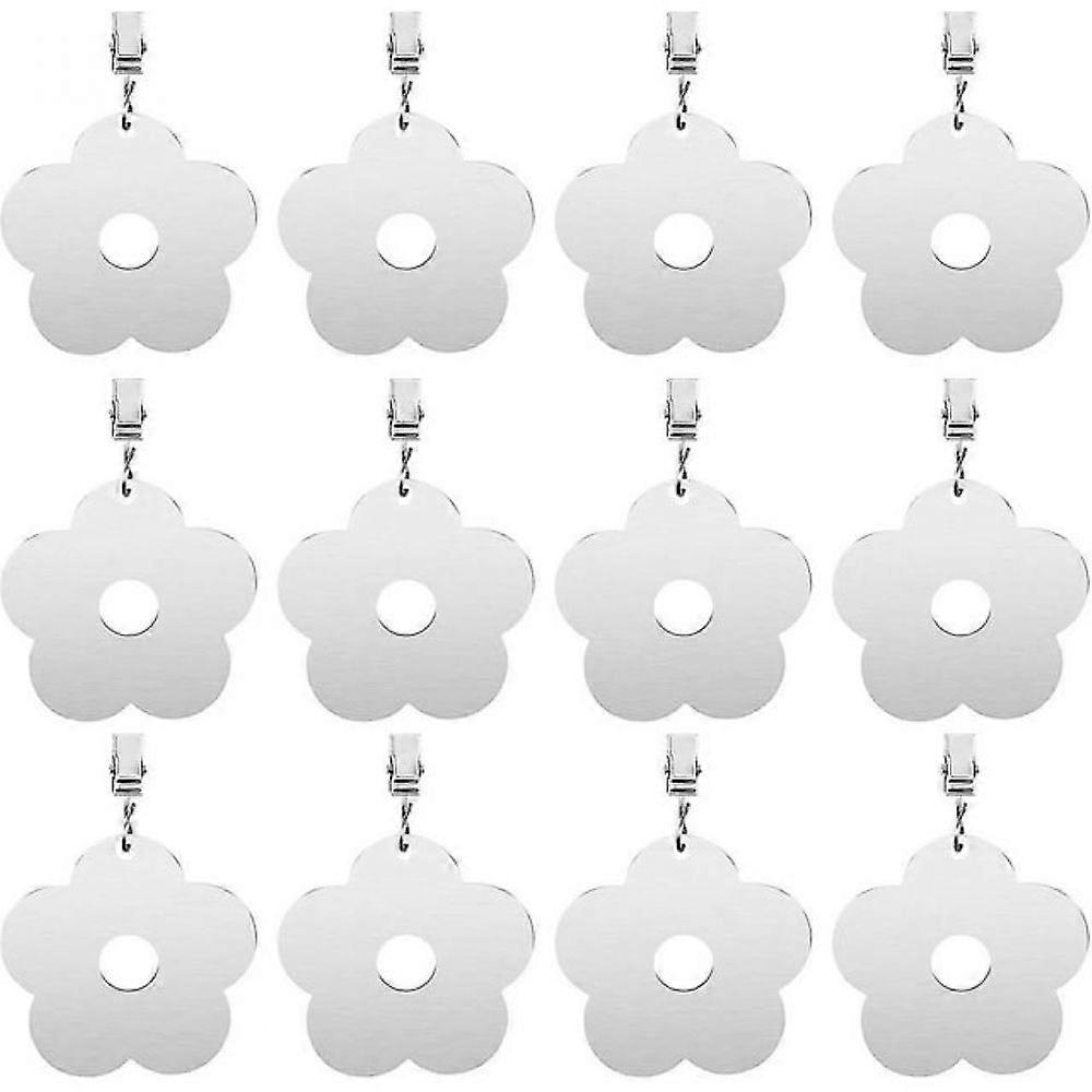 Tablecloth Weights, 12pcs Extra Heavy Tablecloth Weights, Garden Outdoor Tablecloth Weights