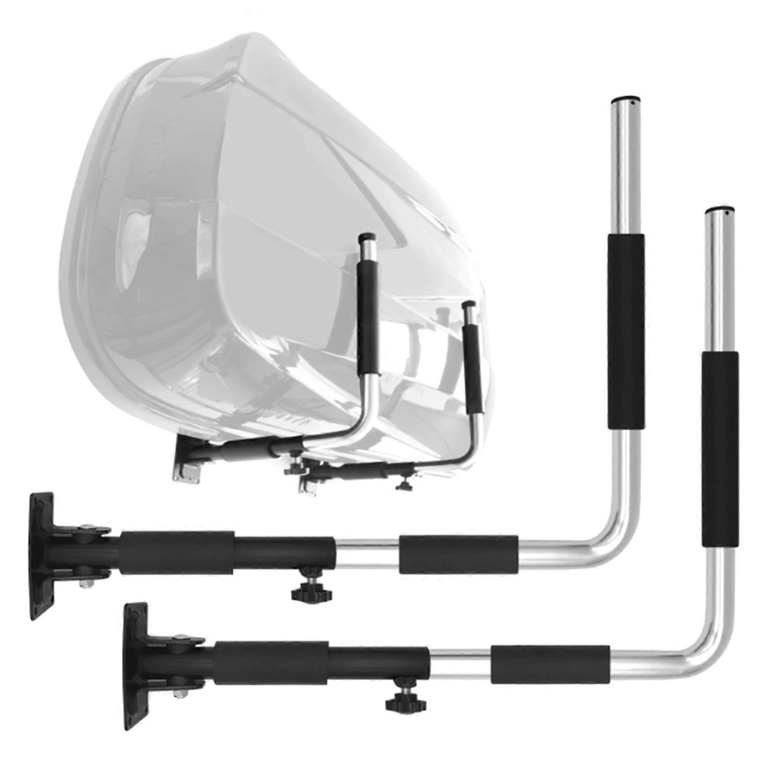 1 Pair of Wall Mount Storage Rack for Car Rooftop Cargo Box Paddle Board Surfboard Kayak