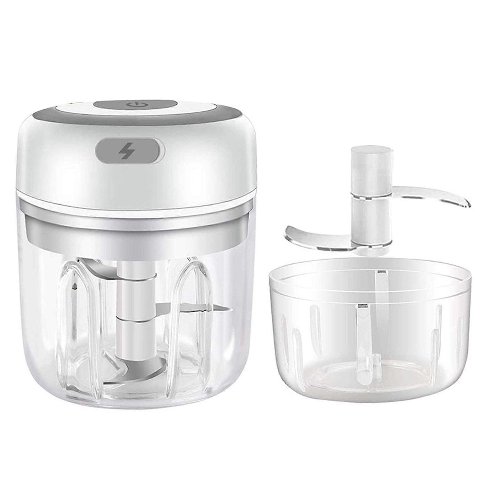 100ML/250ML Wireless Garlic Pounder Multi-Purpose Cordless Meat Grinder for Guacamoles Potatoes