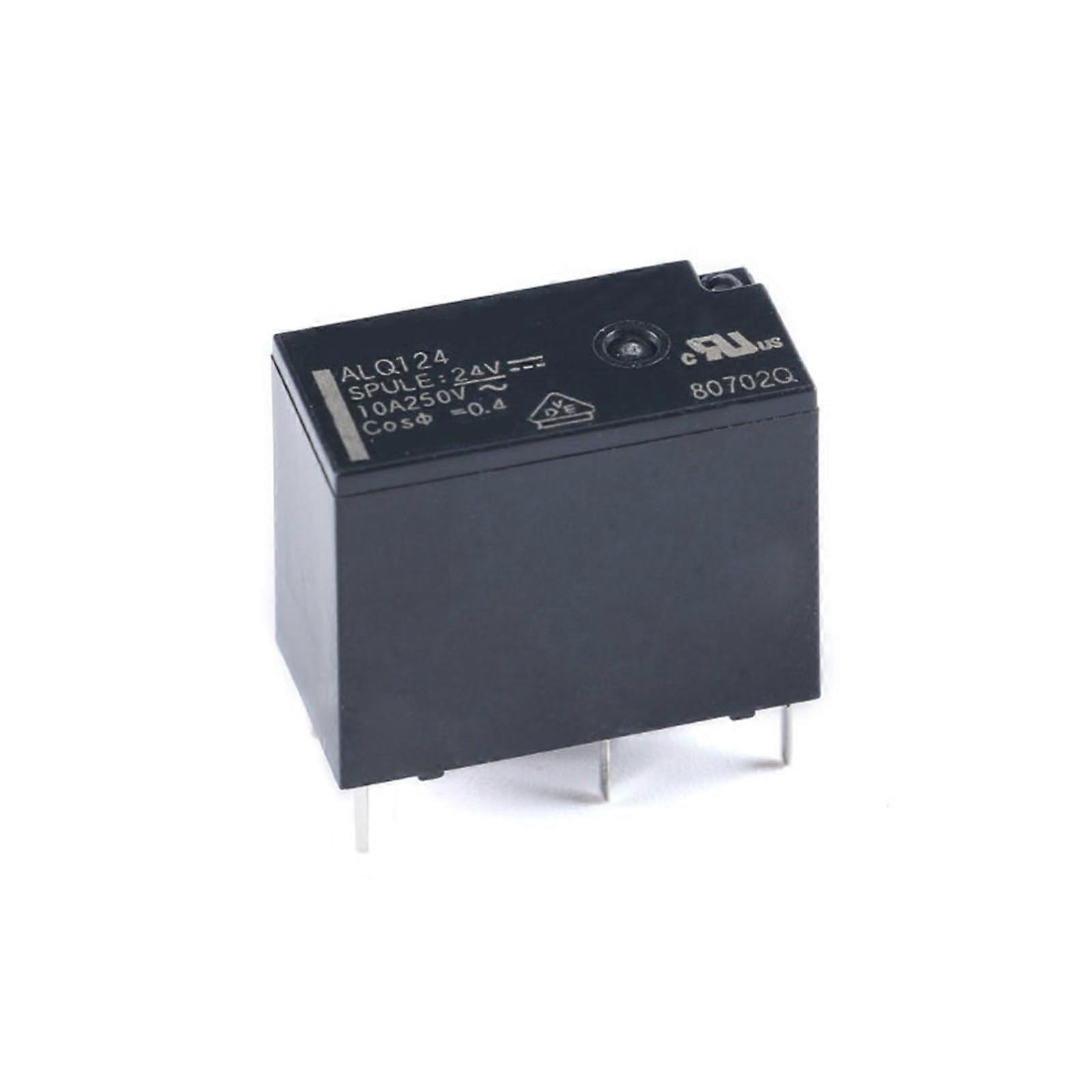 10A 5PIN Relay 105 112 124 JQ1P-5V-F JQ1P-12V-F 124 24V Compatible Relay for Electrical Applications