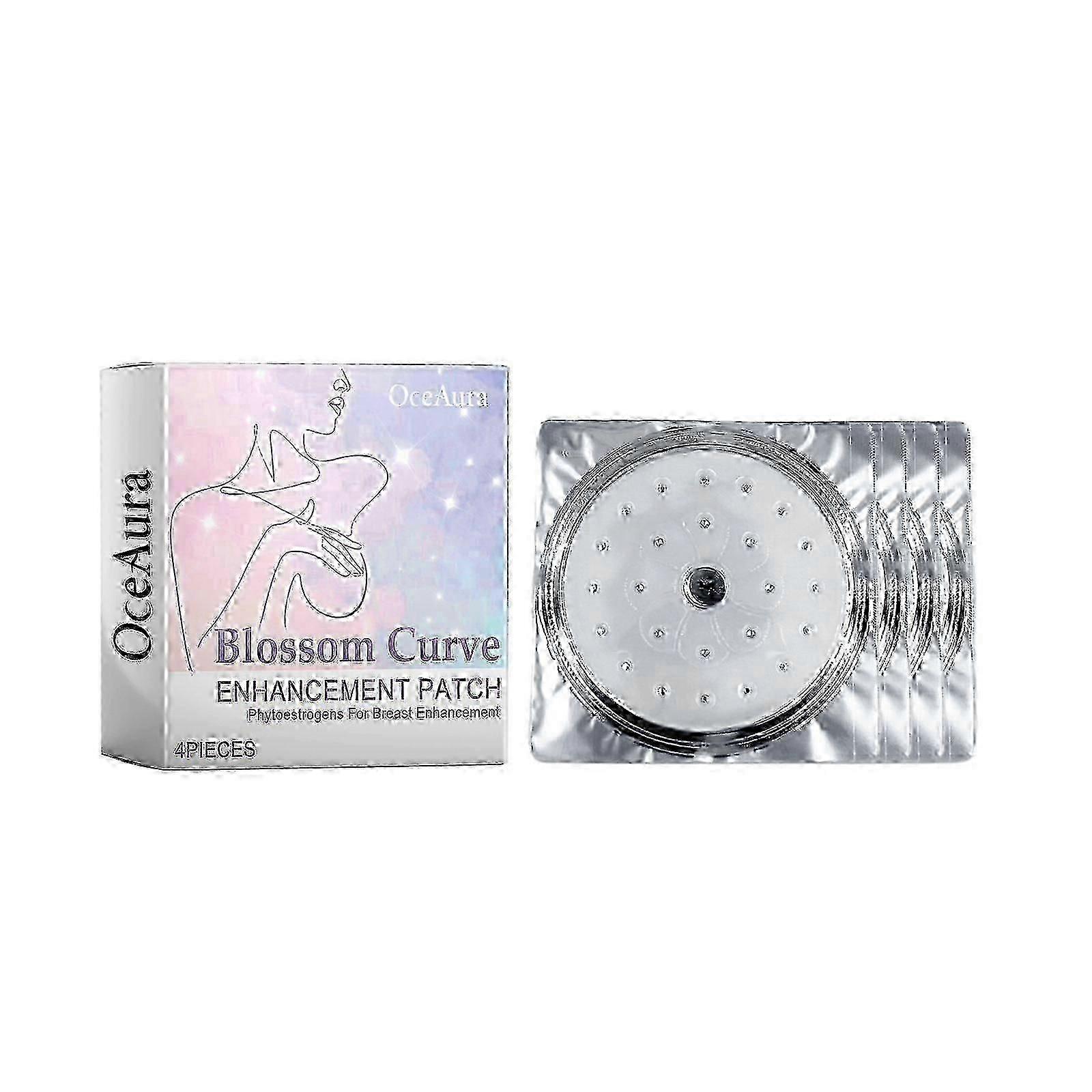 Blossom Curve Enhancement Patch, Lift Chest Firming And Volumizing Gathering Anti-Sagging Firm Full Breathable Breast Patch