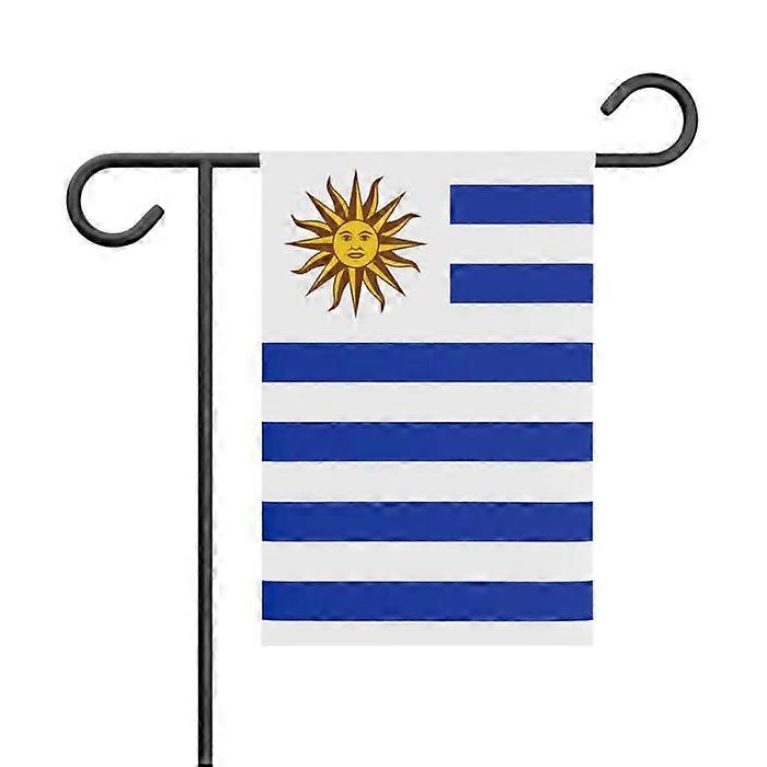 Garden Flag – from Uruguay – 32 x 47.5 cm – Durable Polyester – Horizontal Format – Outdoor