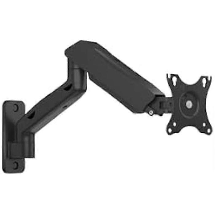 Wall mount support - ICY BOX - Adjustable screen arm - Black - Ergonomic - Height adjustable