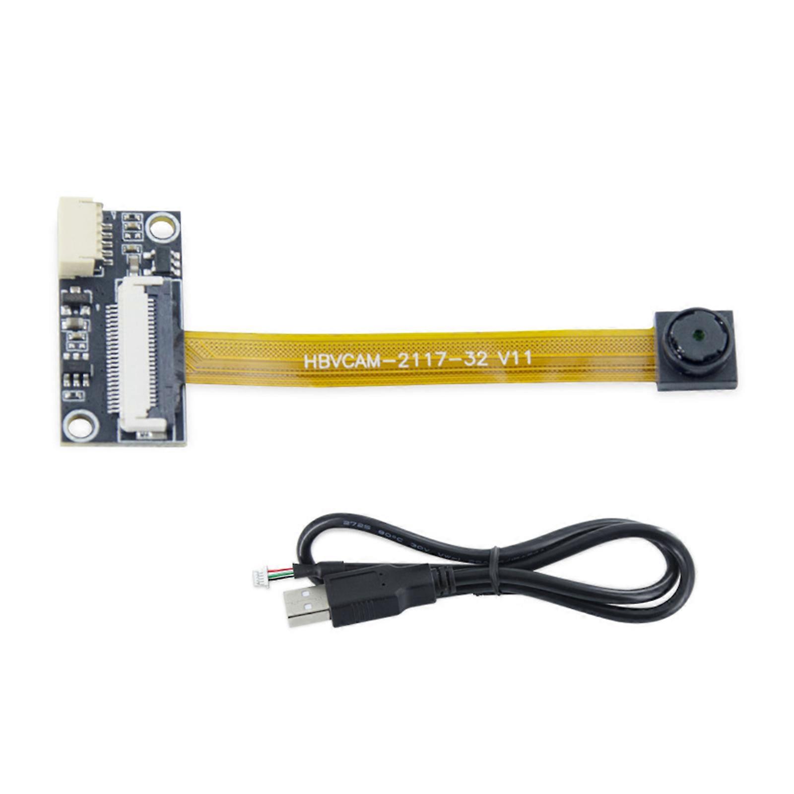 Mini USB Camera Module with 1Million Pixels Versatile Use, MJPEG Format, with 50cm 5P 1.0MM USB Cable 65°/ 160° Multicolor