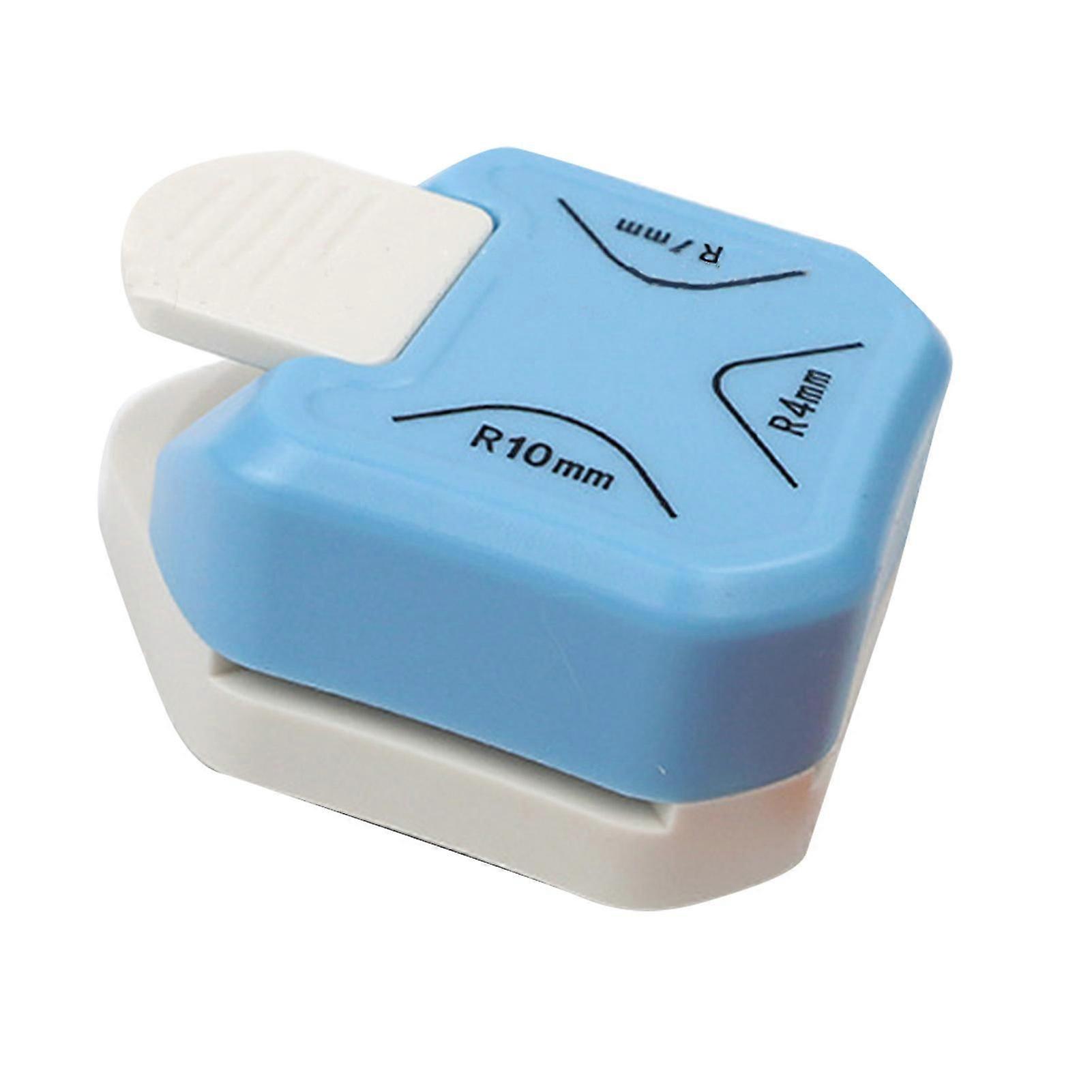 3 in 1 Paper Corner Rounder R4 R7 R10 Cutting Lever Handle Metal Plastic Corner Rounder Cutter Punch